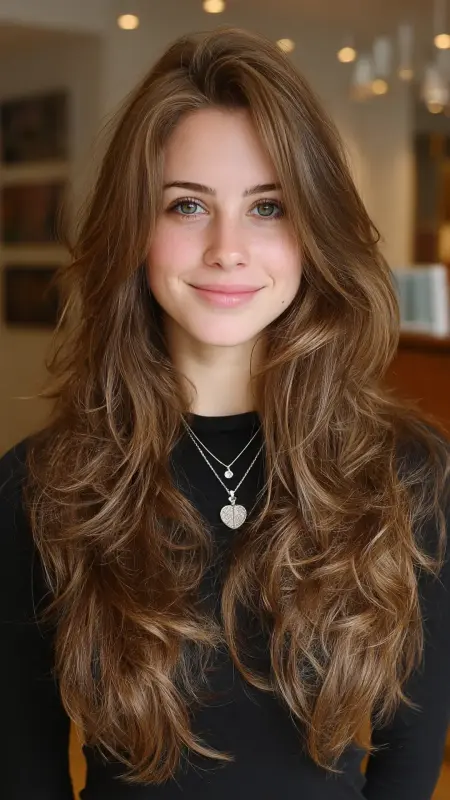 Fluttify Your Locks with a Breezy Side-Swept Butterfly Cut - Butterfly Haircut With Side Part