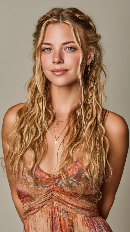 Butterfly Layers with Boho Braids - Butterfly Layers