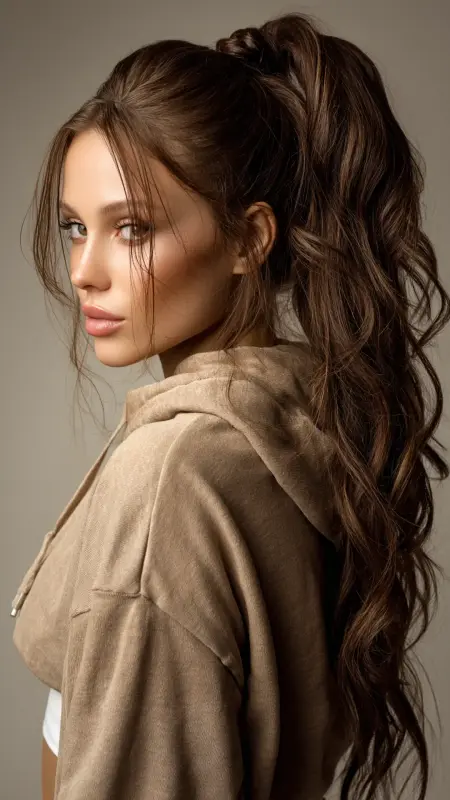 Butterfly Layers with Messy Bun - Butterfly Layers