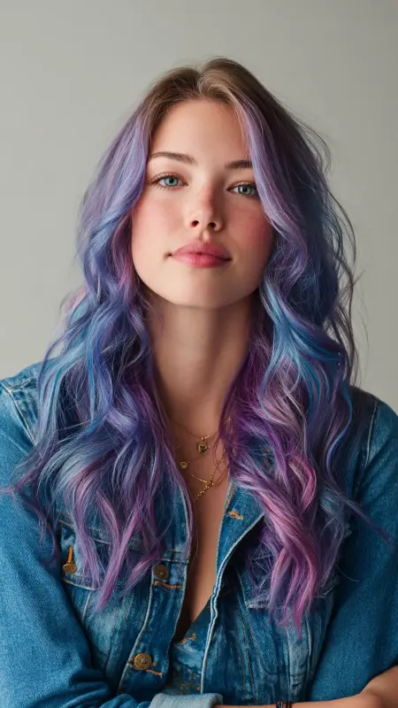 Butterfly Layers with Retro Blowout - Butterfly Layers