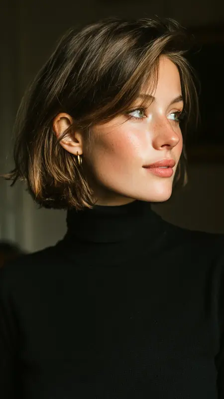 Chin-Length Hush Bob - Hush cut