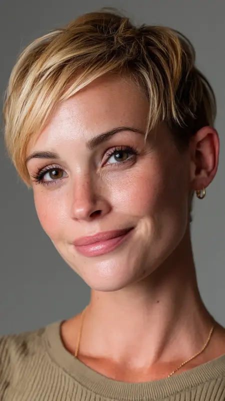 Classic Blunt Lob - Pixie Haircuts For Fine Hair