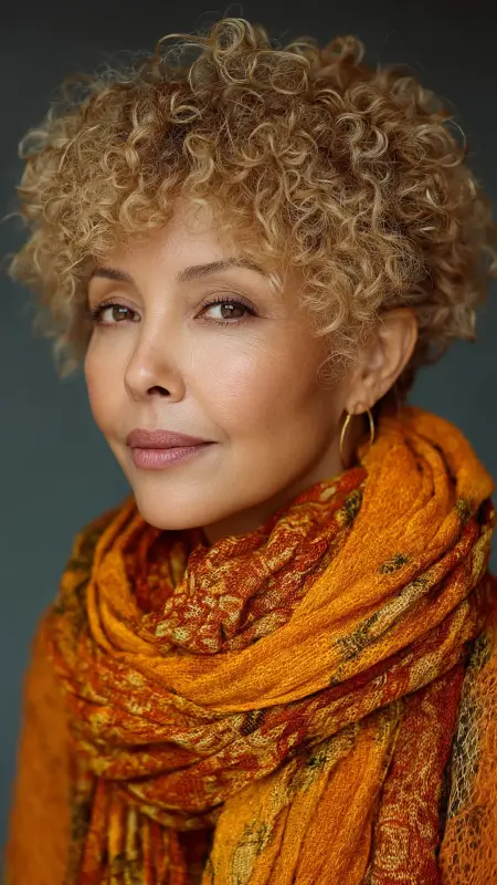 Cropped Caesar Cut - Short Layered Hairstyles For Older Women