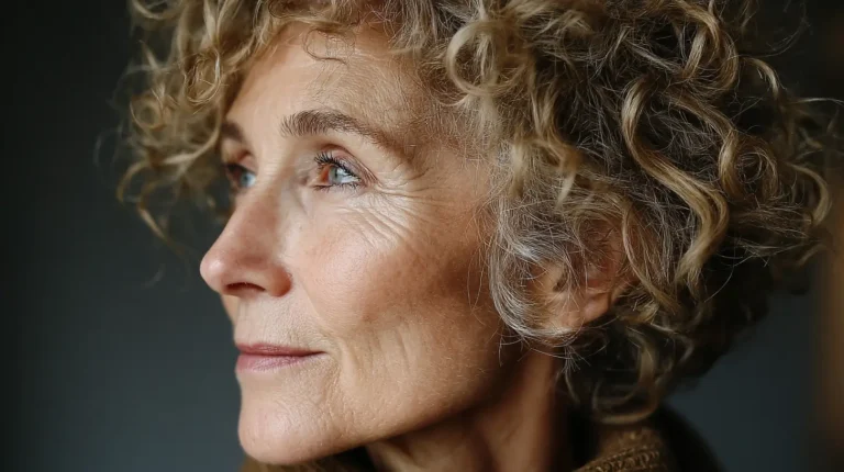 Curly Haircuts For Older Women 1