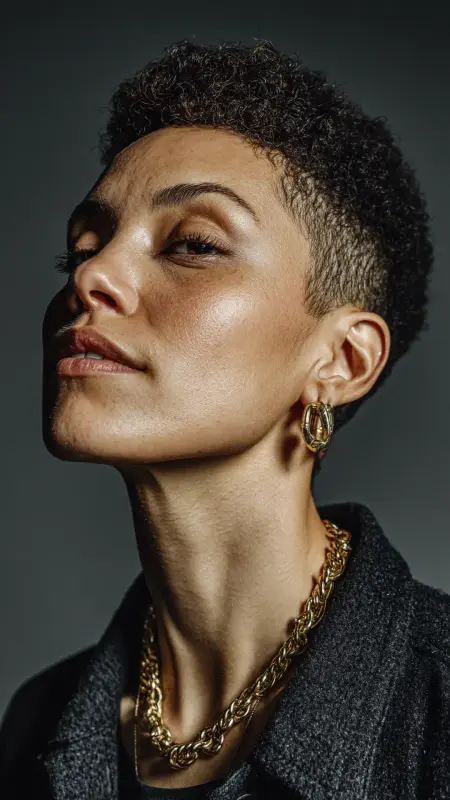 Curly Rebel: The Empowered Crop - Dyke Hair