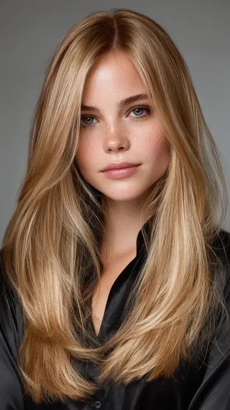 Glass Hair with Face-Framing Layers - Glass Hair