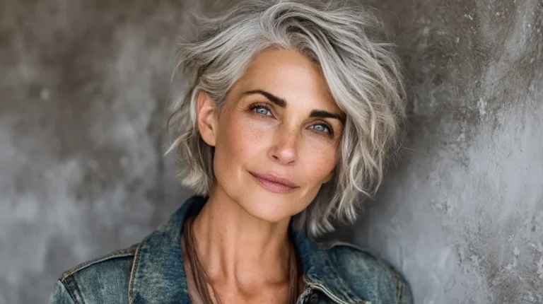 Hair color ideas for women over 60 1