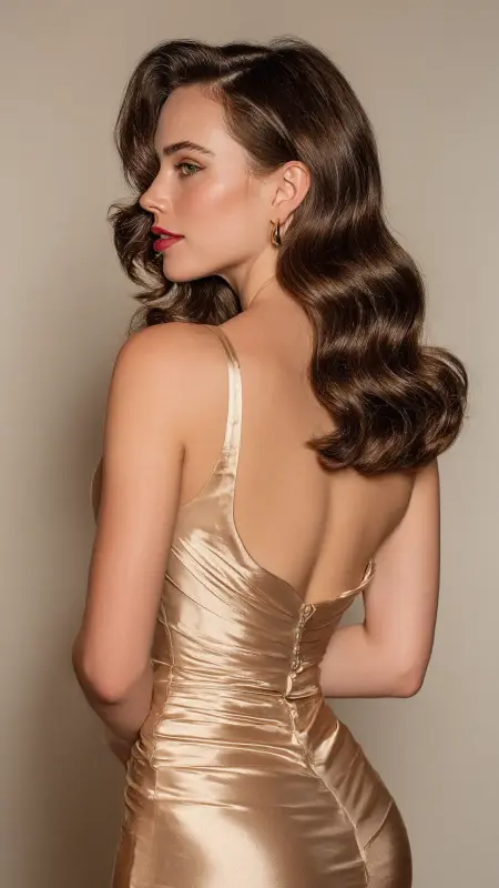 Hush Cut with S-Curl Waves - Hush cut