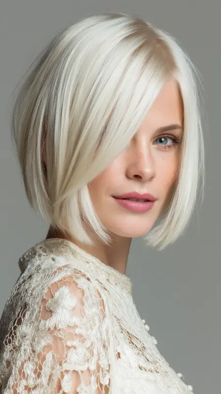 Ice Blonde Perfection - Classy hair color ideas