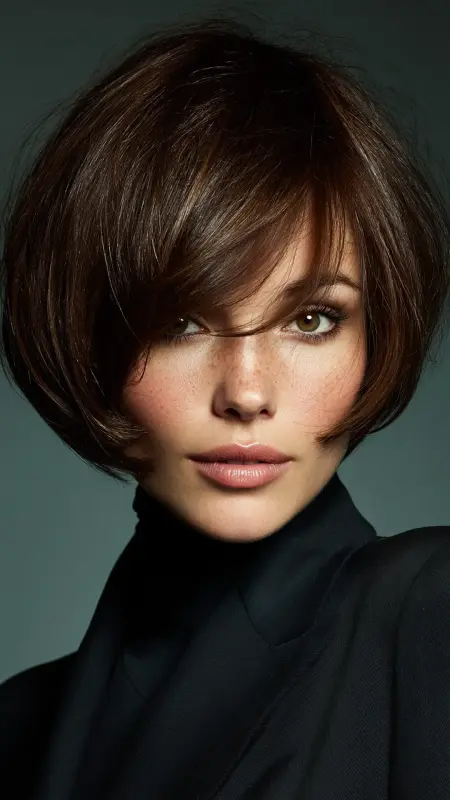Inverted Stacked Bob - Retro bob hairstyles