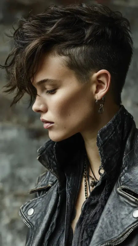 Layered Hush Cut with Hidden Undercut - Hush cut