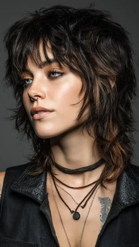 Layered Wolf Cut - Y2k haircuts