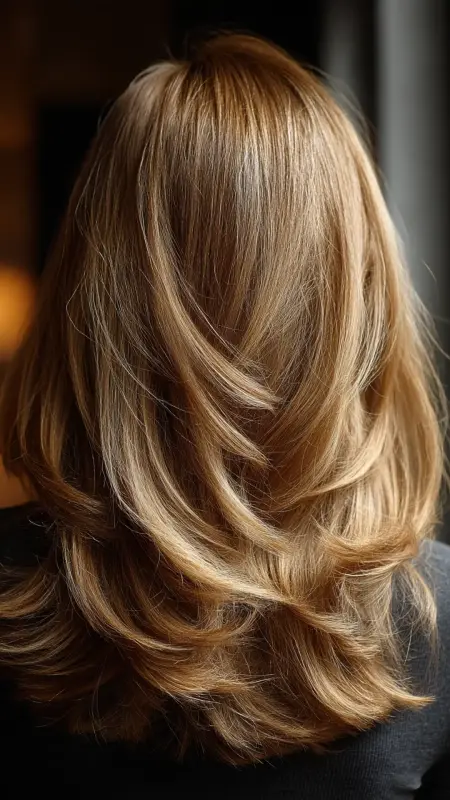 Light Brown with Ash Blonde Balayage - Hair color ideas for women over 50