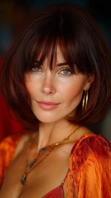Long Bob Lob with Face-Framing Layers - bob hair styles for women over 50