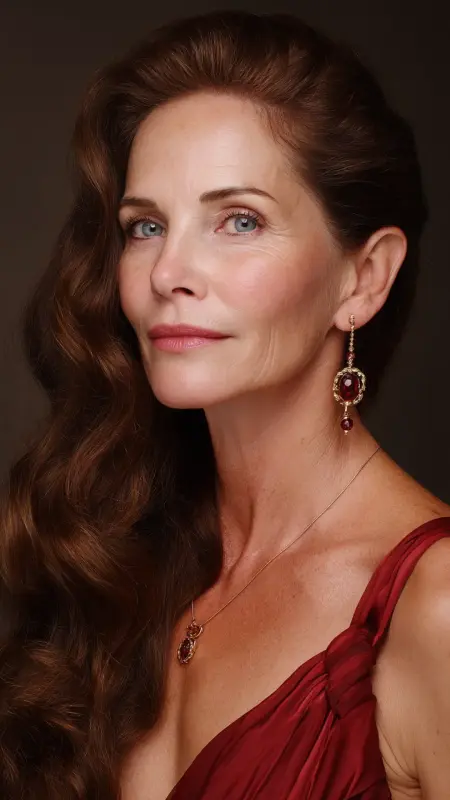 Medium-Length Polished Waves - medium length hair for women over 50