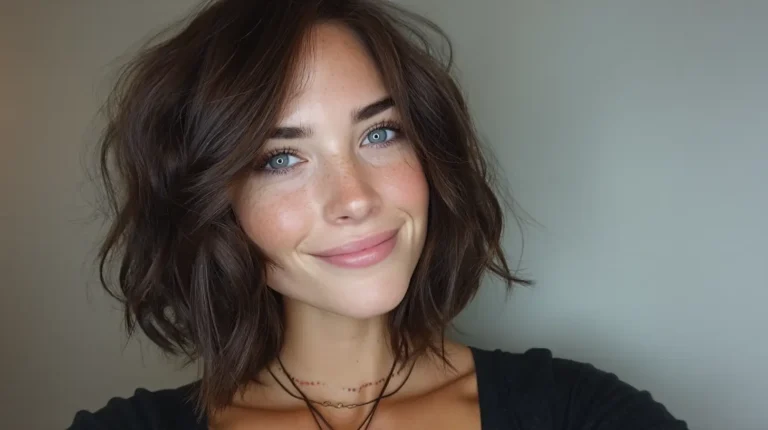 Medium asymmetrical hairstyles 1