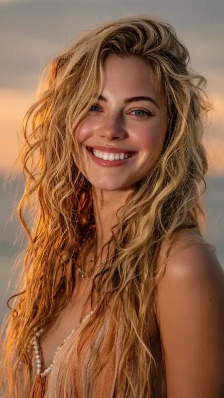 Mermaid Waves - Digital Perm