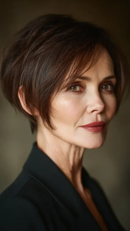 Pixie Bob Hybrid - Short pixie hairstyles for older women