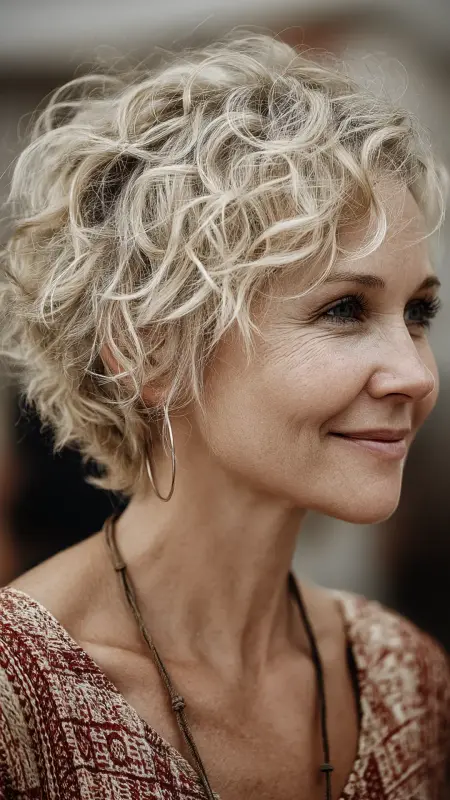 Pixie with Soft Waves - Short pixie hairstyles for older women