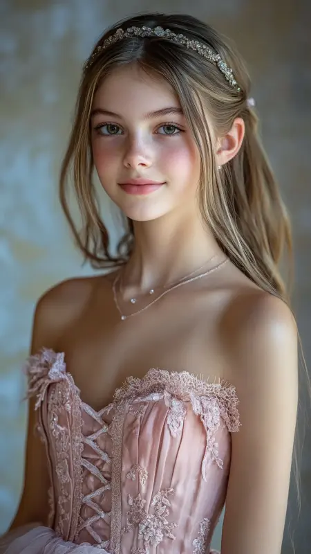Enchanting Waves and Whispered Elegance: The Blonde Bombshell - Prom Hairstyles for Strapless Dresses