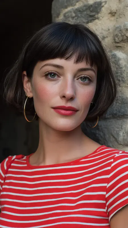 Retro French Bob - Vintage bob hairstyle