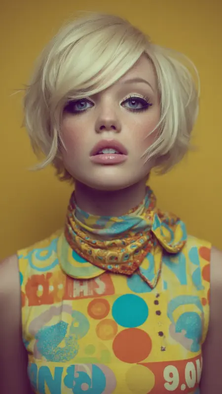 Retro-Inspired Stacked Bob with Flipped Ends - Stacked Bob Haircut For Fine Hair