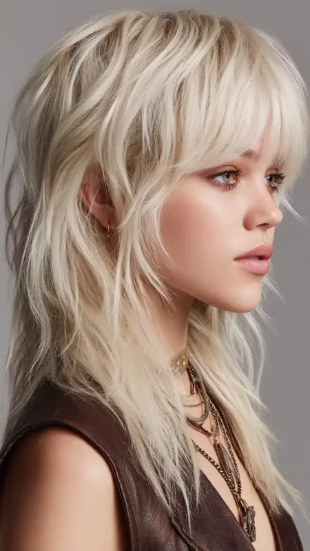 Shaggy Butterfly Layers with Wispy Bangs - Butterfly Layers