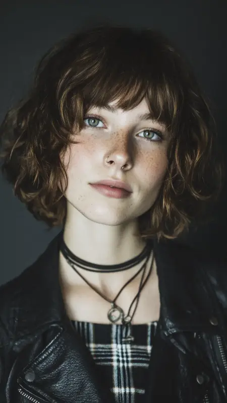 Shaggy Hush Cut with Baby Bangs - Hush cut