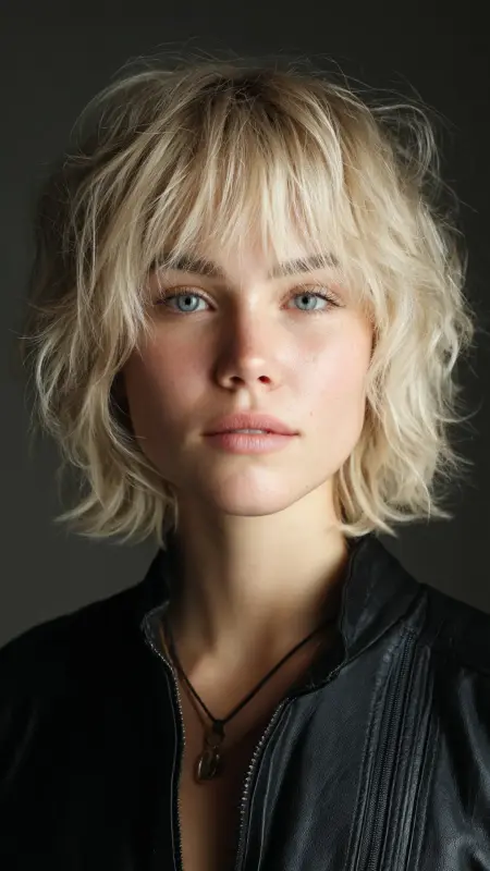 Shaggy Textured Bob - Retro bob hairstyles