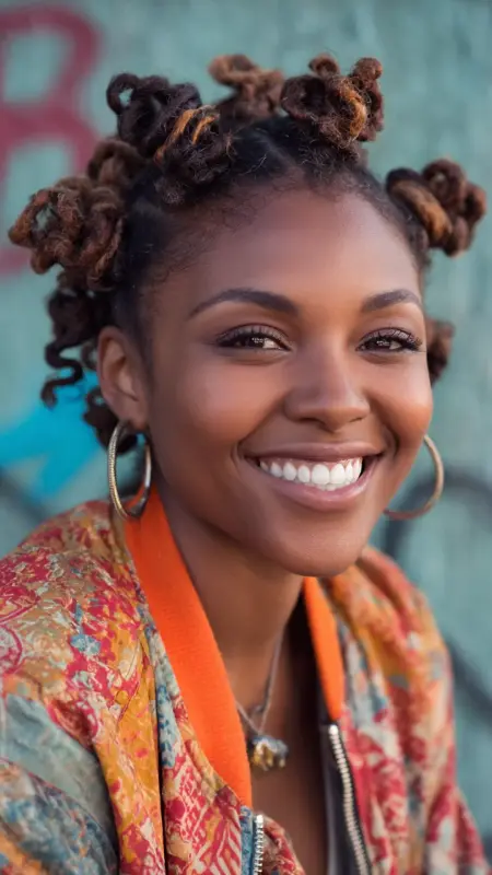 Short Crochet Bantu Knots - short crochet hairstyles
