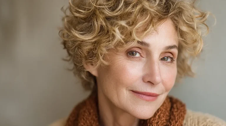 Short Curly Haircuts For Women Over 50 2