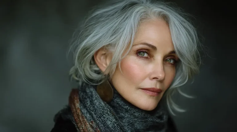 Shoulder Length Haircuts For Women Over 60 1