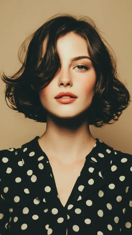 Shoulder-Length Hush Cut with Flipped Ends - Hush cut
