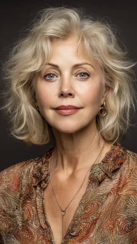 Soft Feathered Shag - Shaggy Hairstyles For Women Over 50