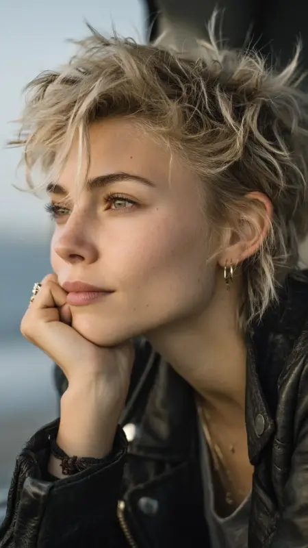 Soft Spiky Pixie - Airport Hairstyles for Short Hair