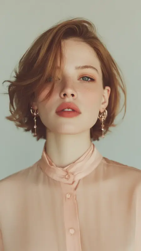 Stacked Bob with Airy Wispy Ends - Stacked Bob Haircut For Fine Hair