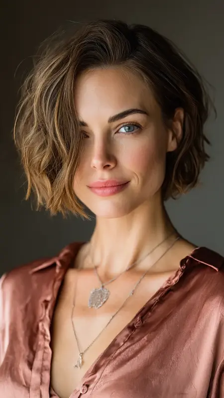 Stacked Bob with Face-Framing Layers - Stacked Bob Haircut For Fine Hair