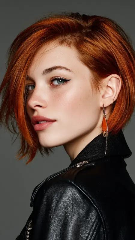 Stacked Bob with Undercut Nape - Stacked Bob Haircut For Fine Hair