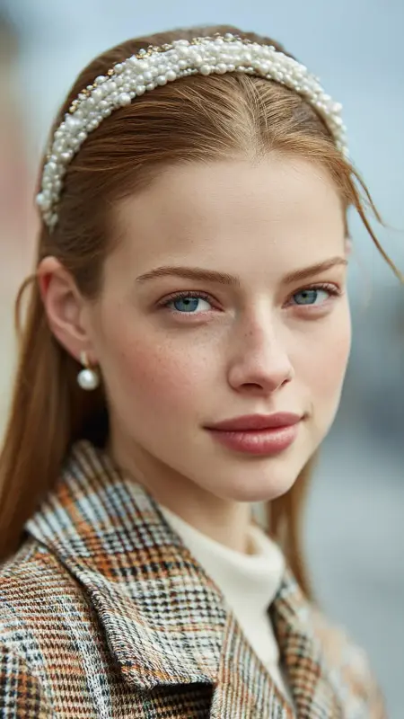 Straight Hair with Sleek Headband - Straight Hairstyles
