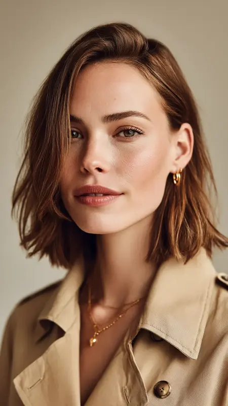 Straight Lob Long Bob - Straight Hairstyles