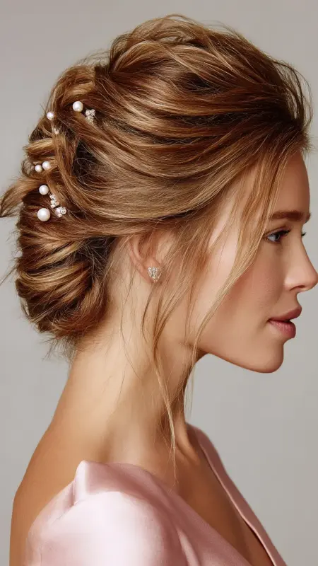 Textured French Twist - Coarse Hairstyles For Women