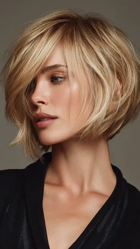 The Asymmetrical Bob - Sophisticated haircut
