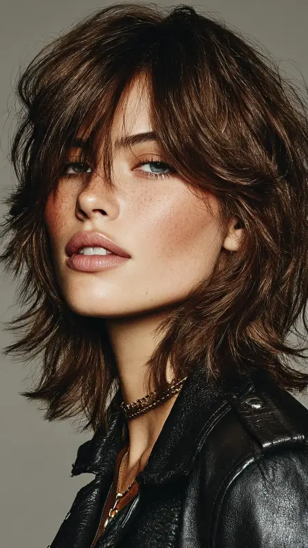 The Modern Shag Cut - Sophisticated haircut