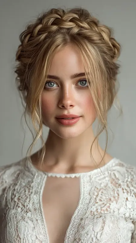 The Sophisticated Braided Crown - Sophisticated haircut