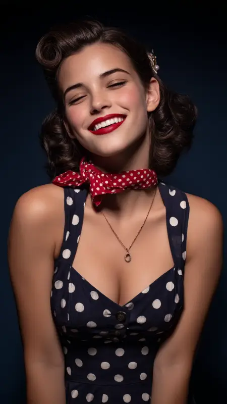 Vintage Bob with Victory Rolls - Vintage bob hairstyle