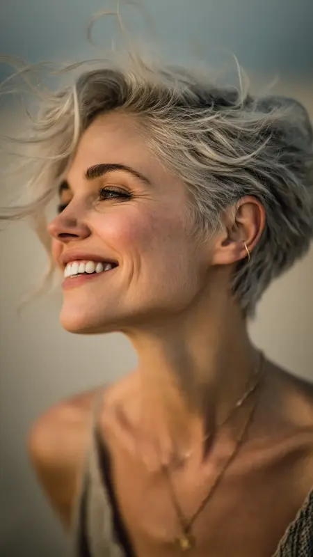Windswept Pixie - Pixie Haircuts For Fine Hair