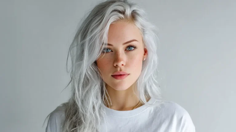 silver hair color ideas 1