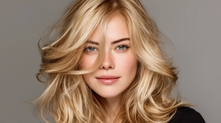 woman with Butterfly Layers hairstyle 1