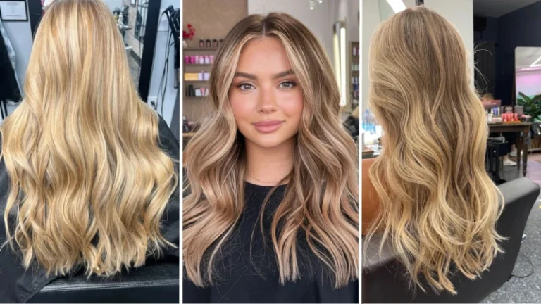 honey blonde hair