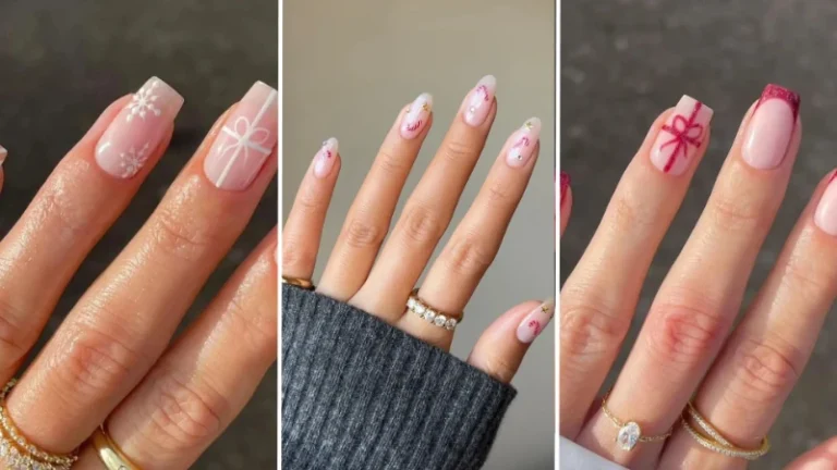 cute christmas nails 1